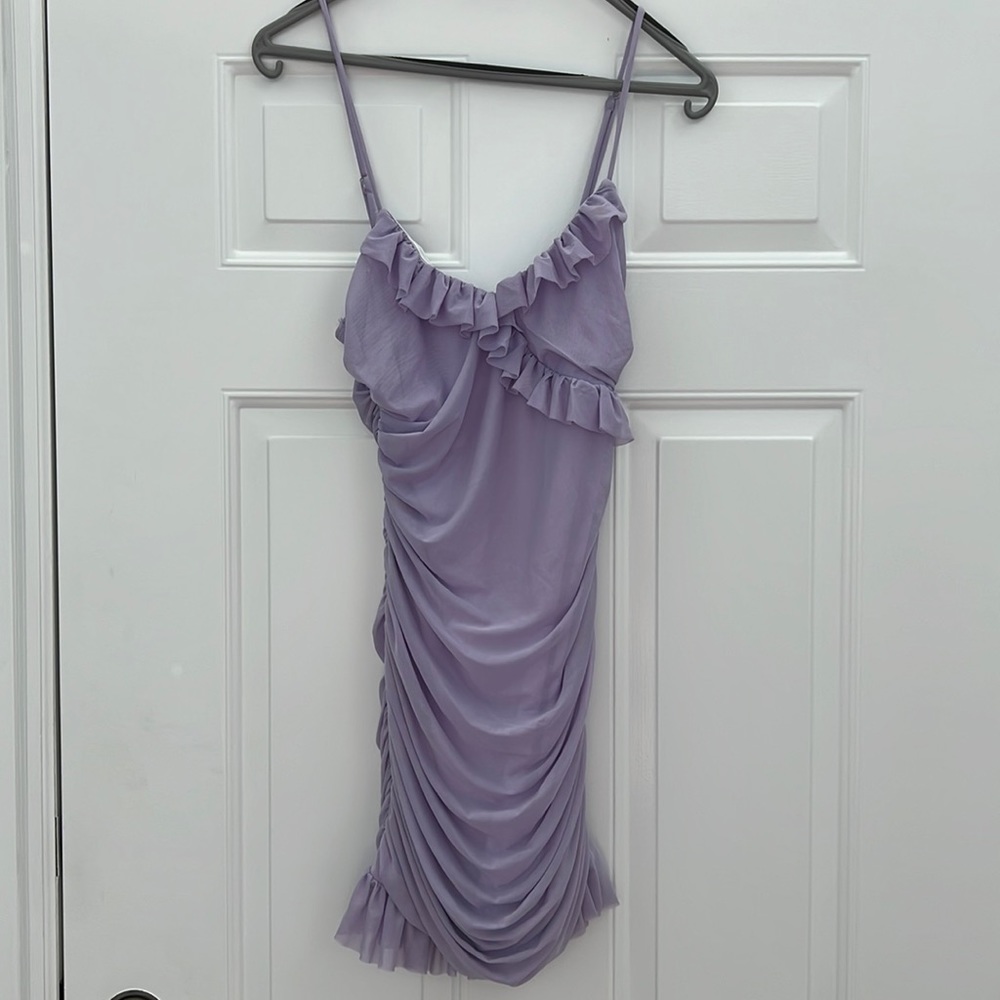 Thatssofetch lavender dress